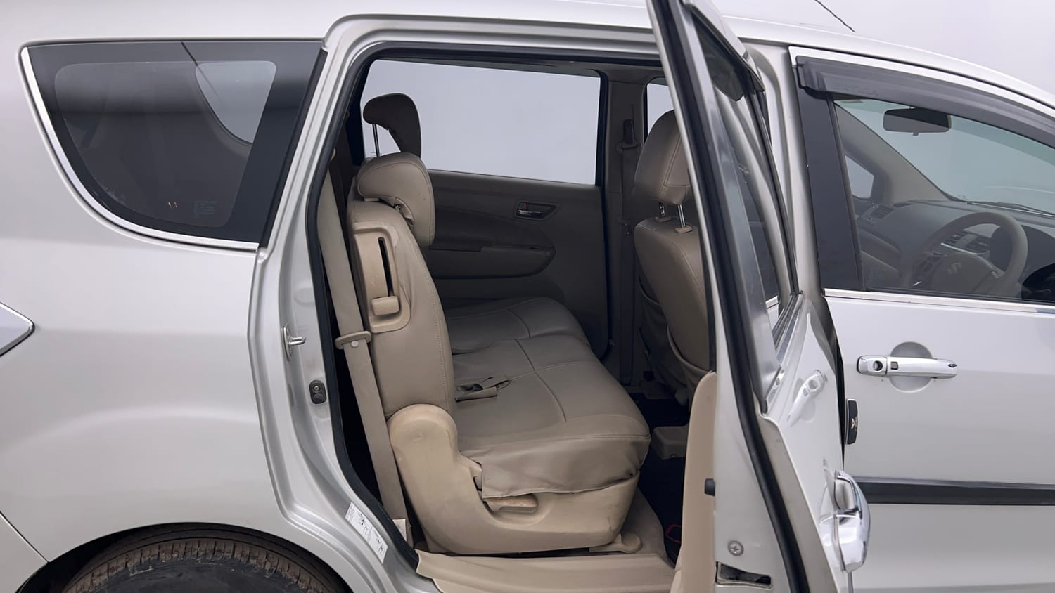 Used 2014 Maruti Suzuki Ertiga ZXi Petrol Manual interior RIGHT SIDE REAR DOOR CABIN VIEW