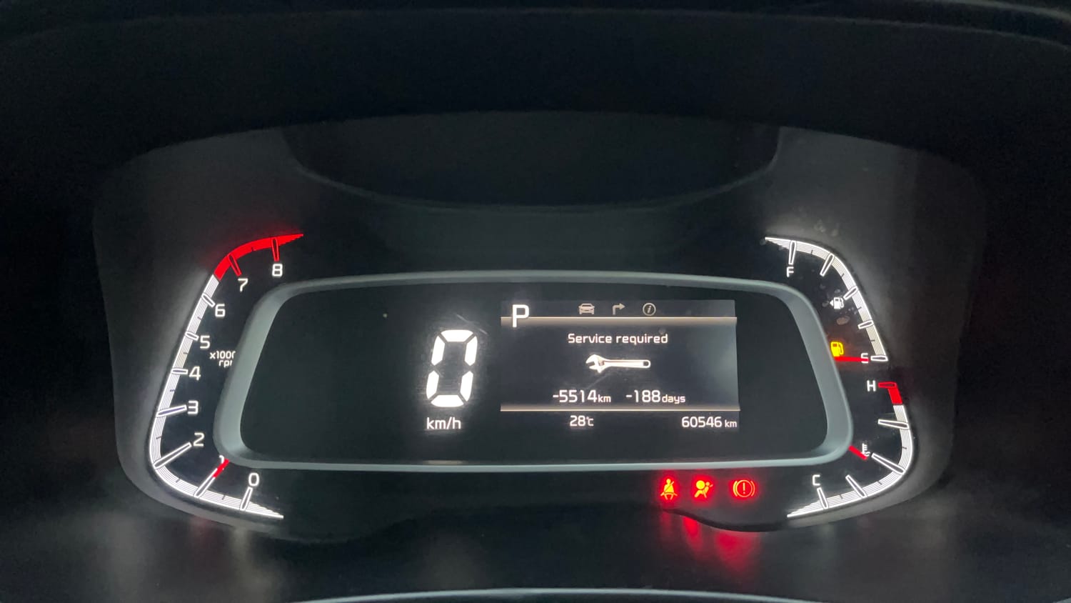 Used 2021 Kia Sonet GTX Plus 1.0 DCT Petrol Automatic interior CLUSTERMETER VIEW