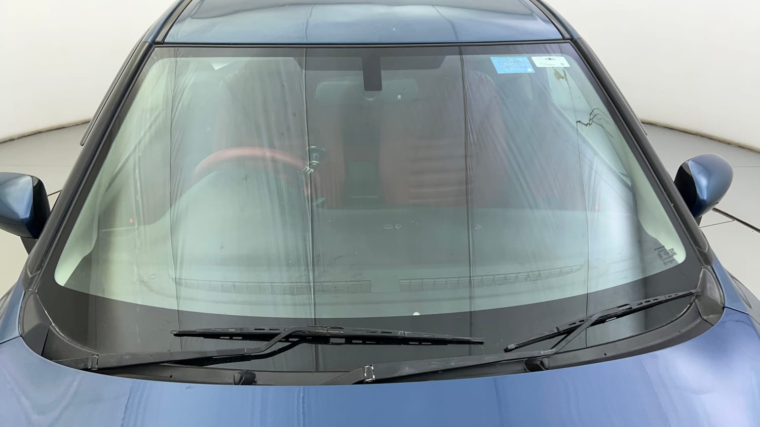 Used 2016 Maruti Suzuki Baleno Zeta 1.2 Petrol Manual exterior FRONT WINDSHIELD VIEW