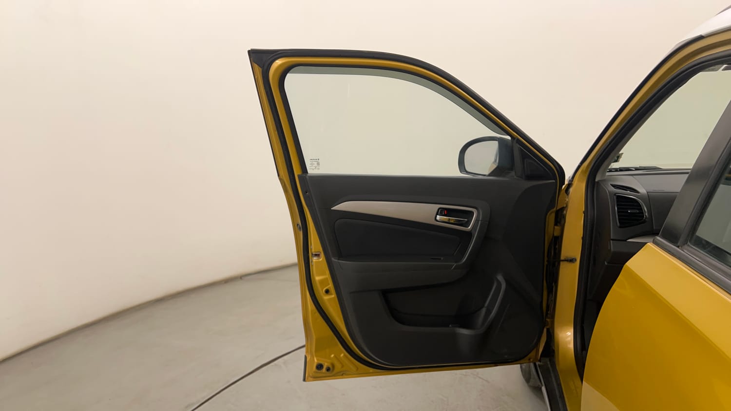Used 2017 Maruti Suzuki Vitara Brezza ZDi+ Dual Tone Diesel Manual interior LEFT FRONT DOOR OPEN VIEW