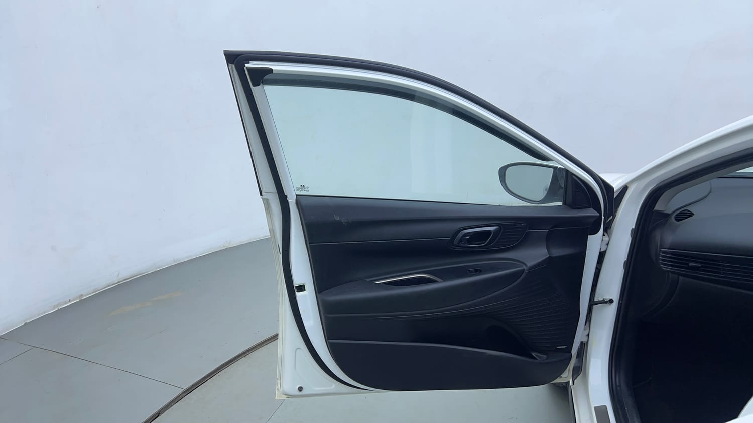 Used 2023 Hyundai New i20 Asta (O) 1.2 MT Petrol Manual interior LEFT FRONT DOOR OPEN VIEW