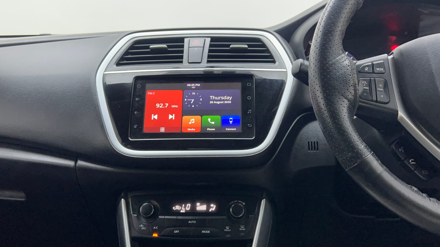 Used 2020 Maruti Suzuki S-Cross Alpha Petrol Manual interior MUSIC SYSTEM & AC CONTROL VIEW