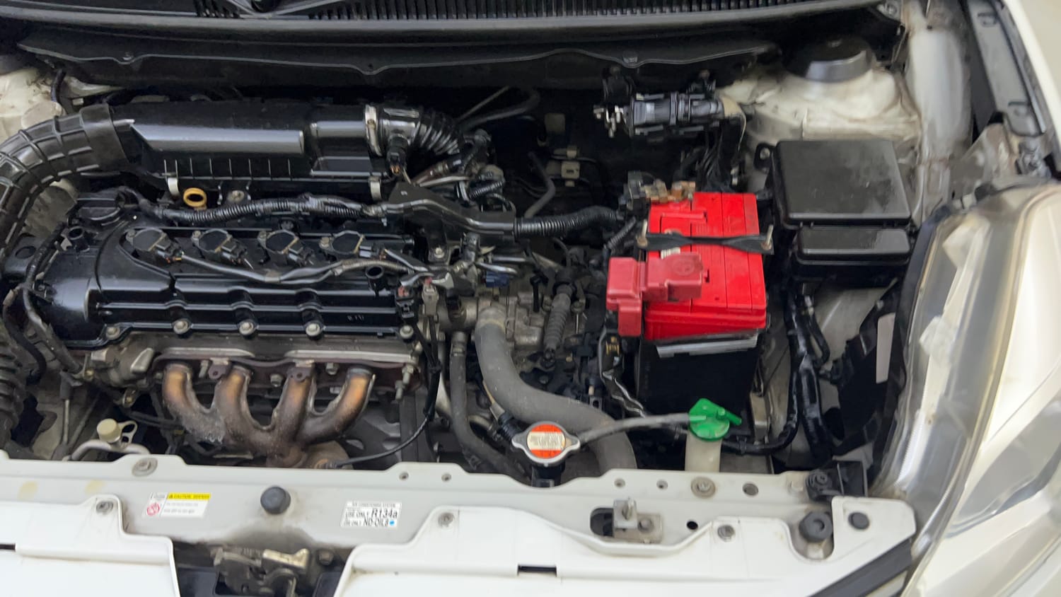 Used 2017 Maruti Suzuki Baleno Zeta 1.2 AT Petrol Automatic engine ENGINE LEFT SIDE VIEW