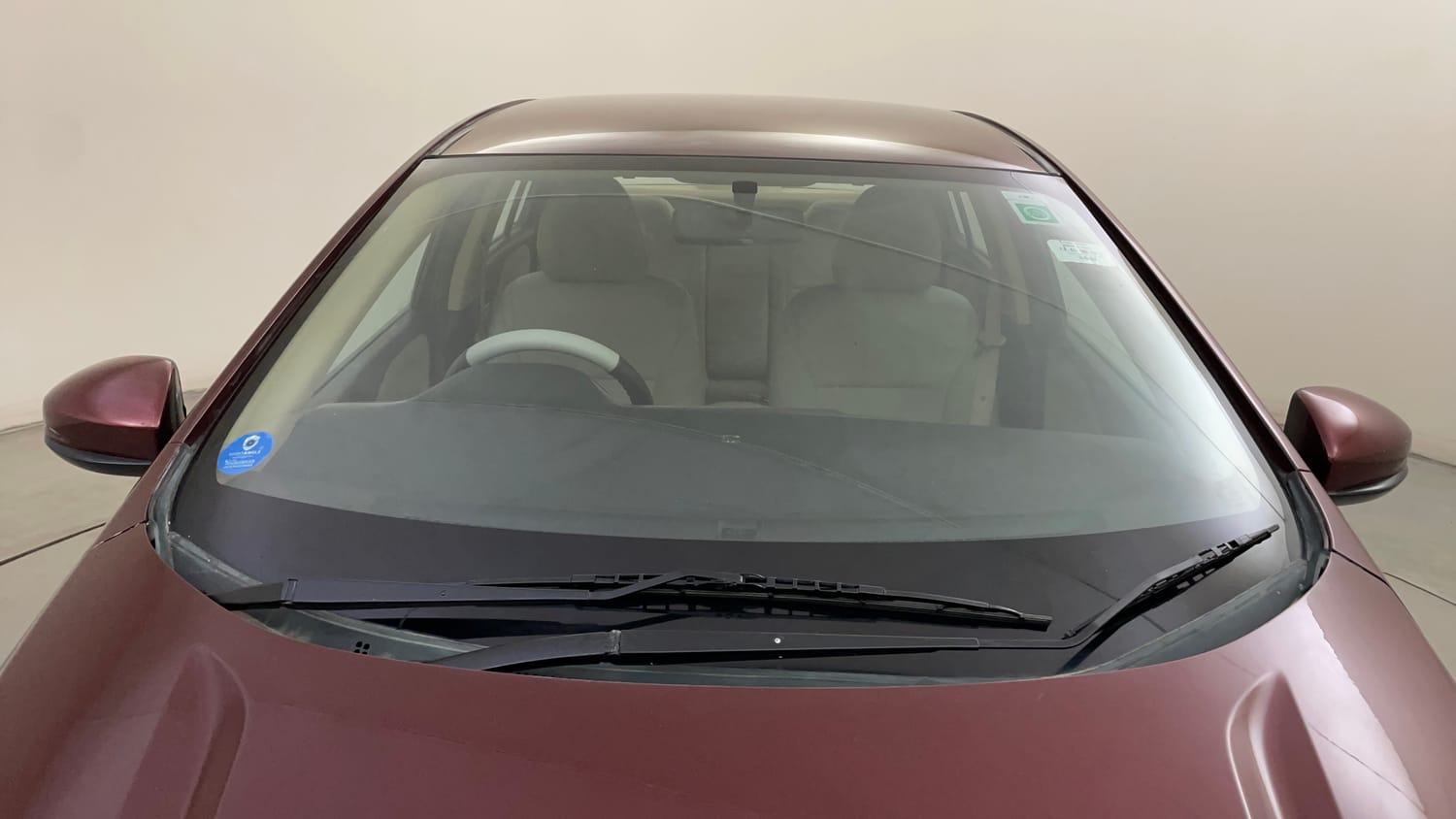 Used 2014 Honda City V Diesel Diesel Manual exterior FRONT WINDSHIELD VIEW