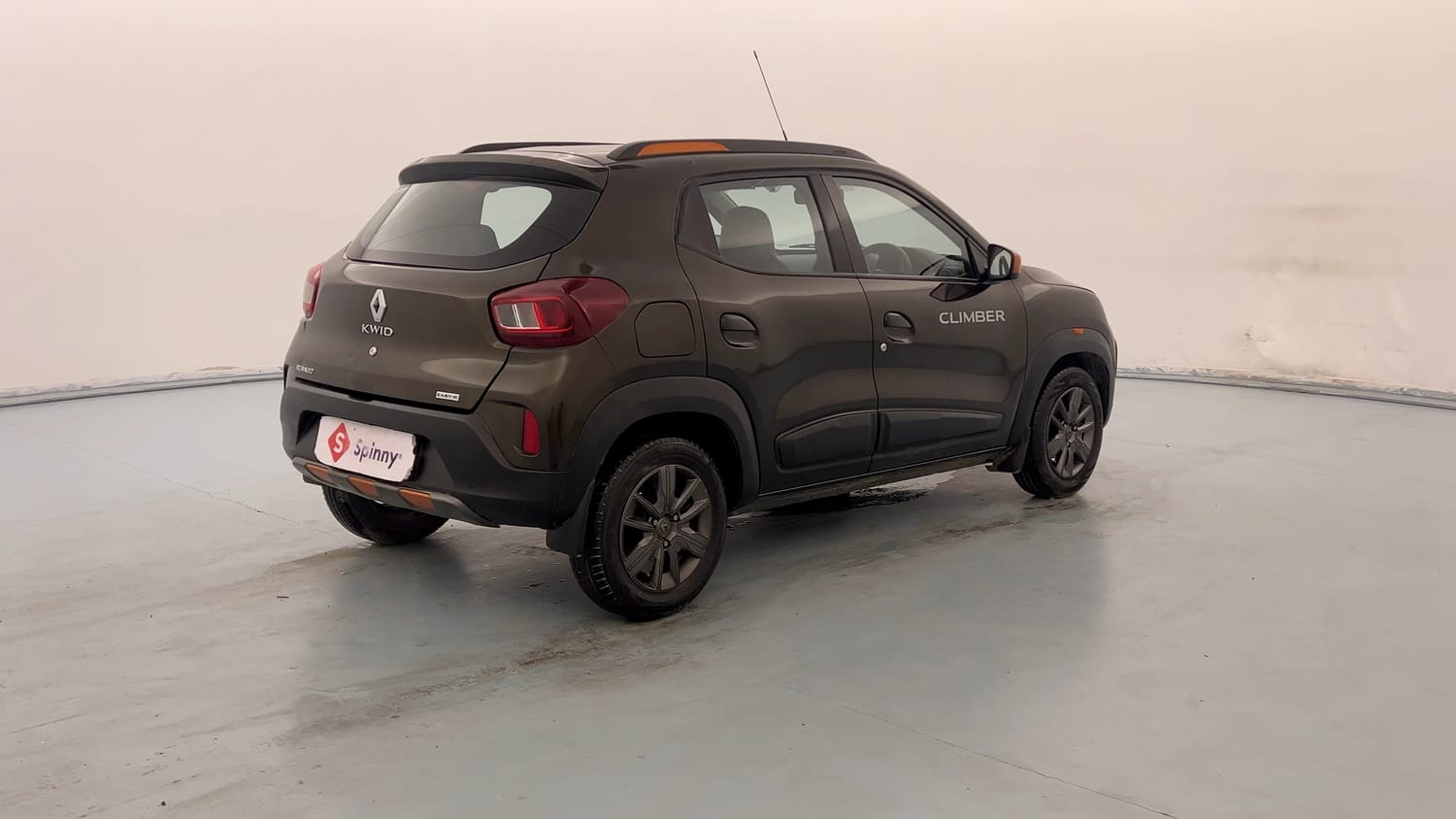 Used 2021 Renault Kwid CLIMBER 1.0 AMT Opt Petrol Automatic exterior RIGHT REAR CORNER VIEW