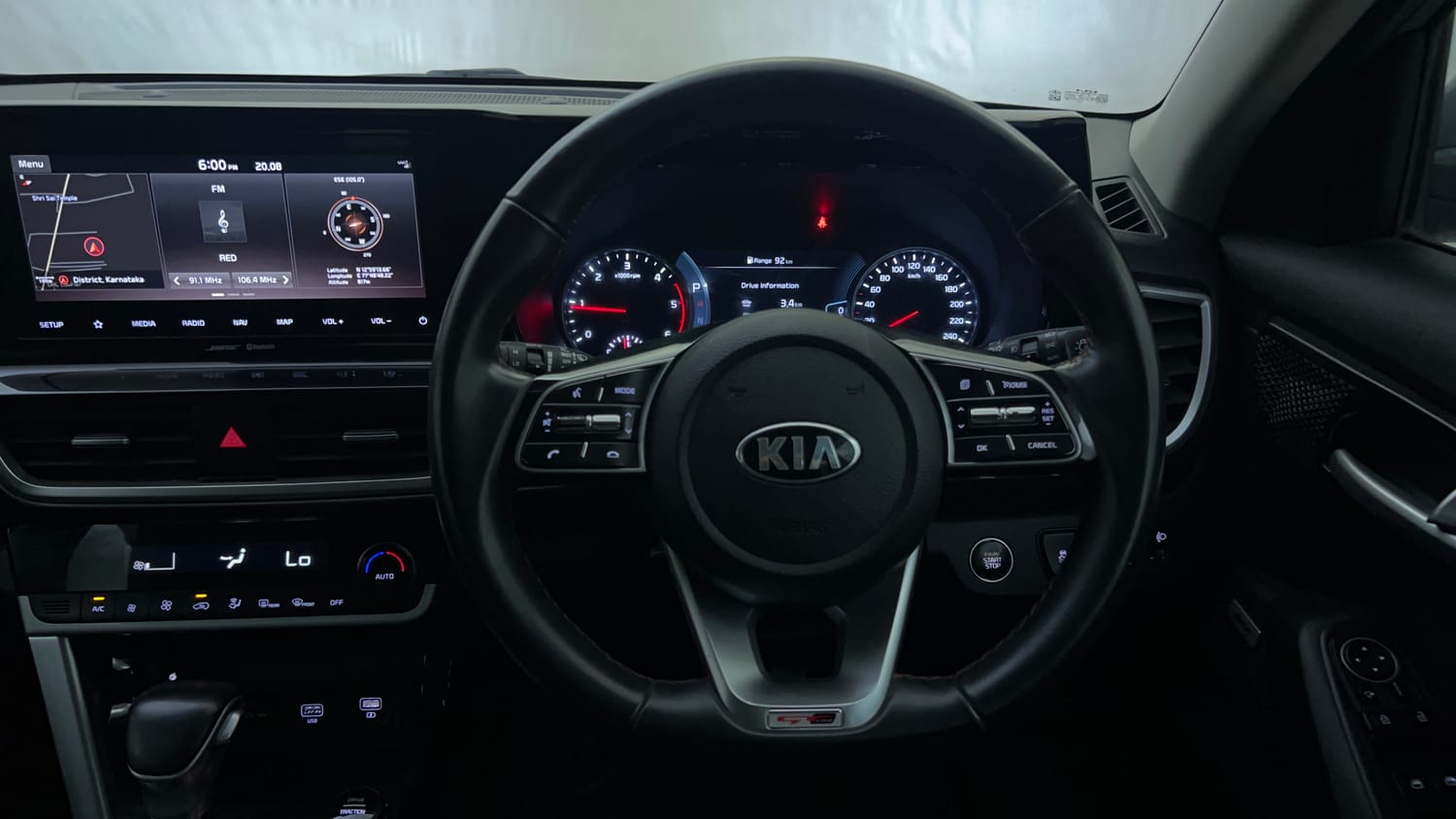 Used 2020 Kia Seltos GTX Plus AT 1.5 Diesel Diesel Automatic interior STEERING VIEW