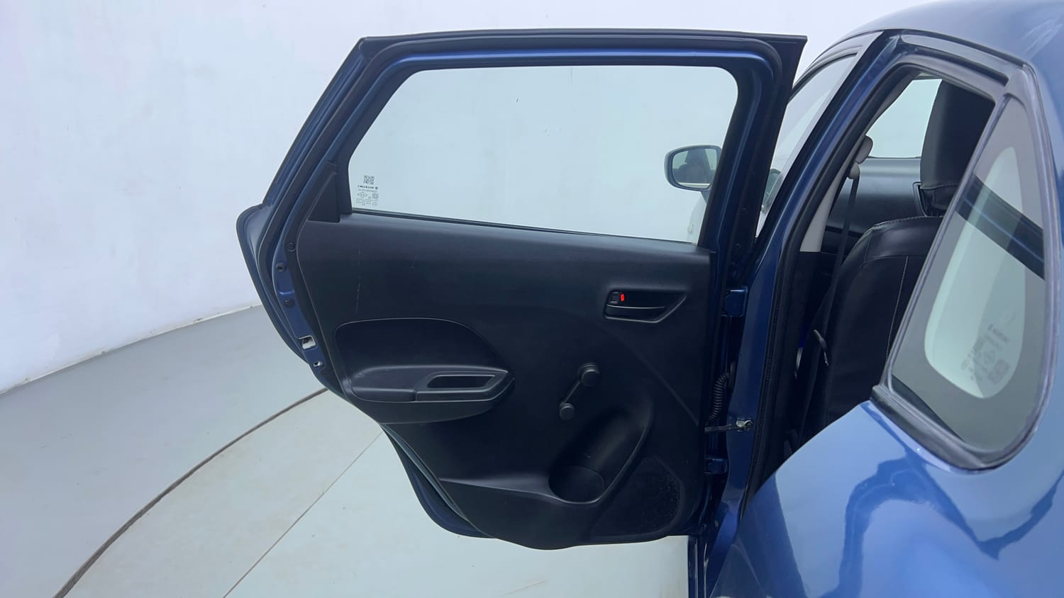 Used 2017 Maruti Suzuki Baleno Sigma 1.2 Petrol Manual interior LEFT REAR DOOR OPEN VIEW