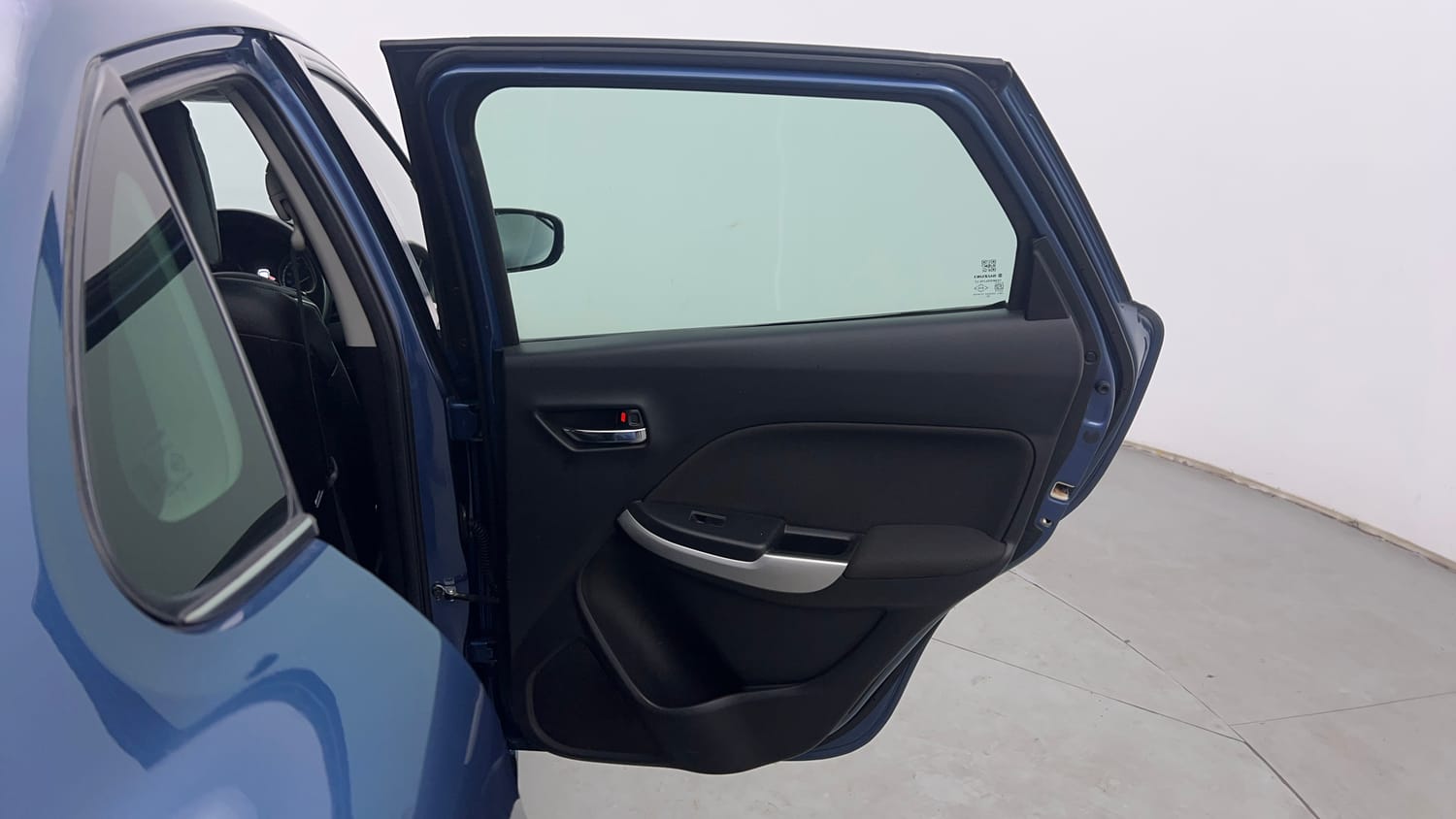 Used 2018 Maruti Suzuki Baleno Alpha 1.2 Petrol Manual interior RIGHT REAR DOOR OPEN VIEW