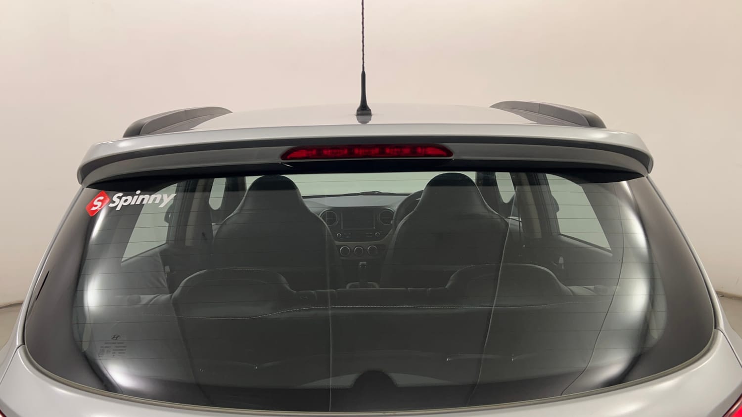 Used 2019 Hyundai Grand i10 Sportz AT 1.2 Kappa VTVT Petrol Automatic exterior BACK WINDSHIELD VIEW
