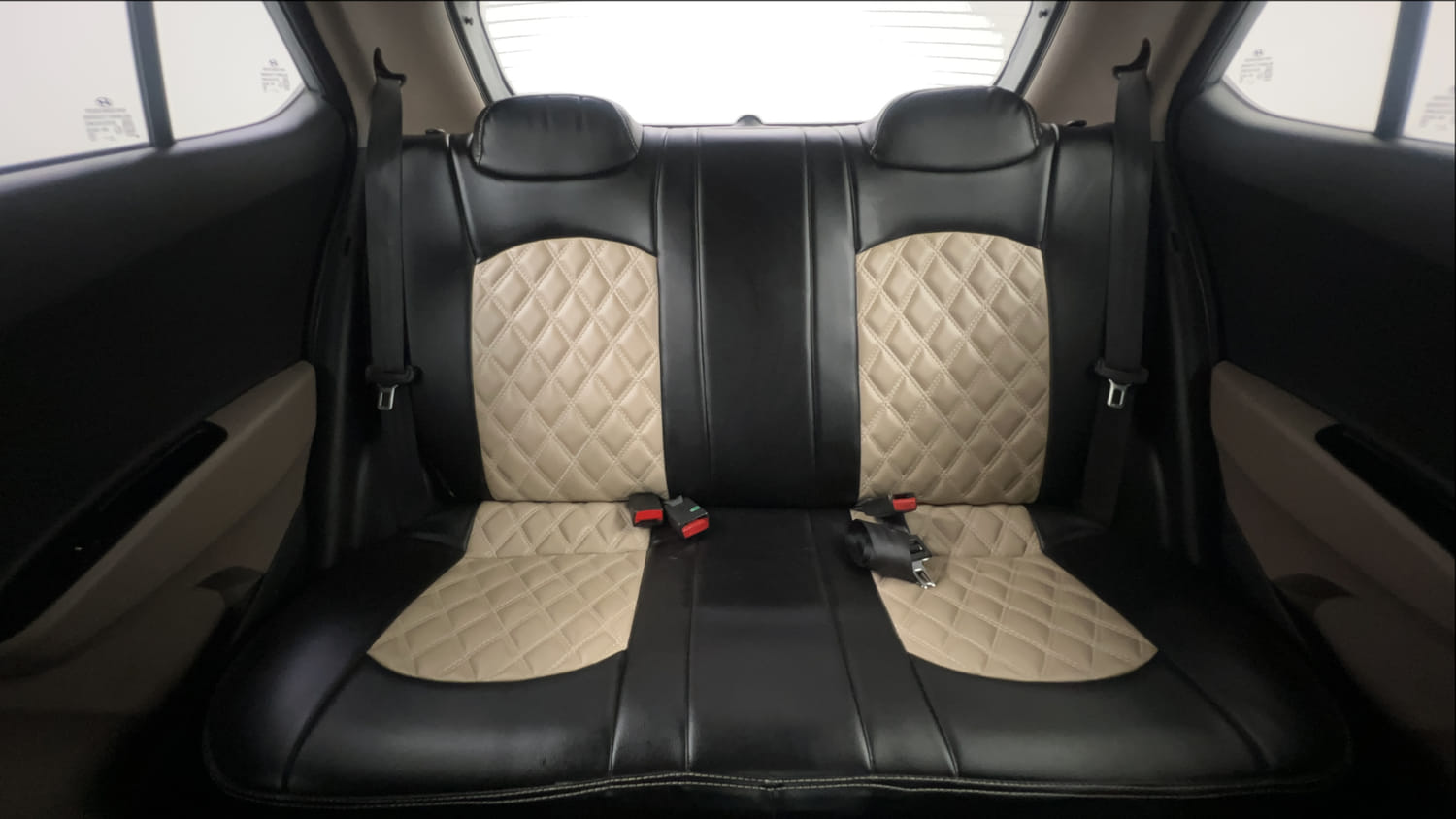 Used 2019 Hyundai Grand i10 Sportz AT 1.2 Kappa VTVT Petrol Automatic interior REAR SEAT CONDITION VIEW