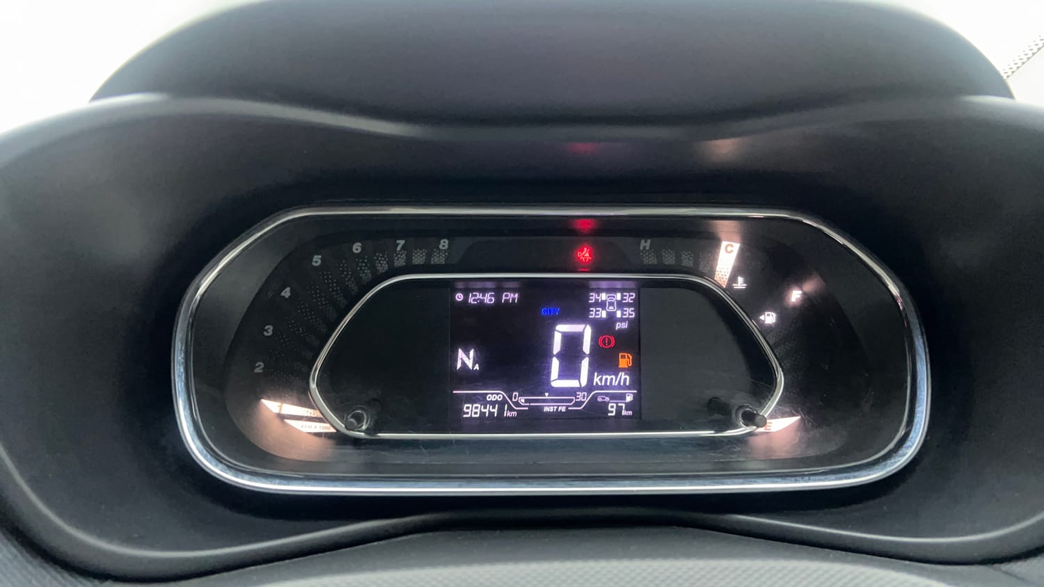 Used 2022 Tata Nexon XZA Plus (Premium) Diesel Diesel Automatic interior CLUSTERMETER VIEW