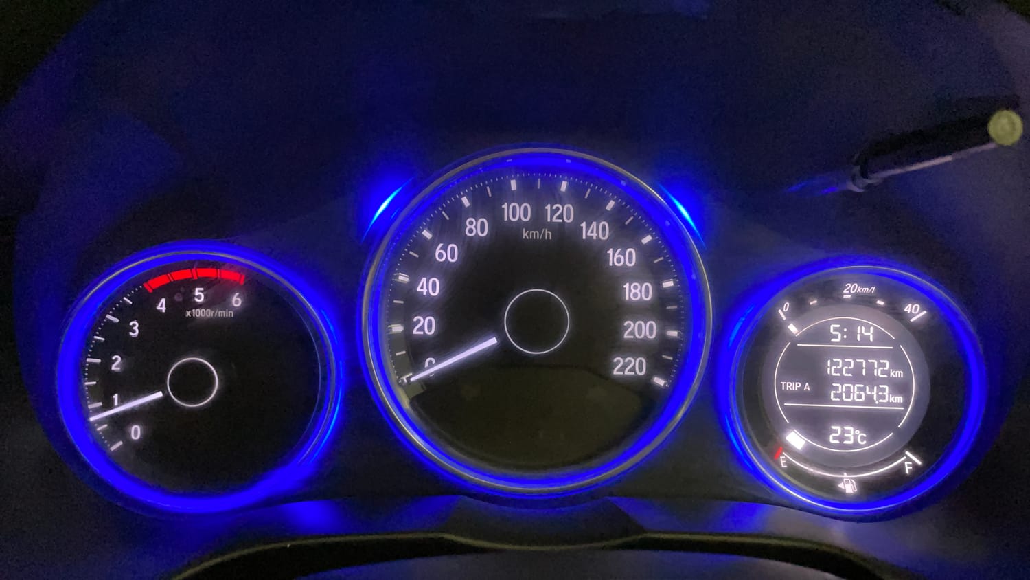 Used 2014 Honda City V Diesel Diesel Manual interior CLUSTERMETER VIEW
