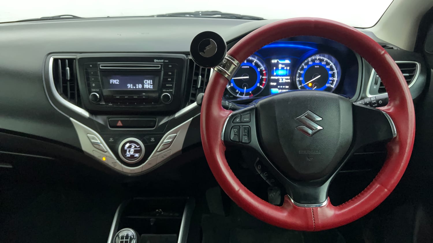 Used 2016 Maruti Suzuki Baleno Zeta 1.2 Petrol Manual interior STEERING VIEW