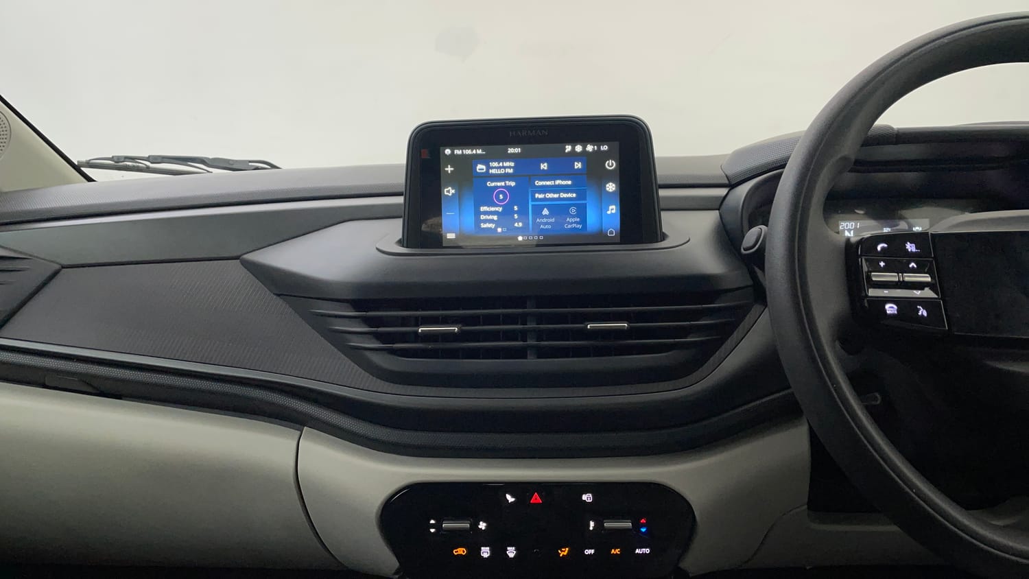 Used 2025 Tata Altroz Pure S Petrol 5AMT Petrol Automatic interior MUSIC SYSTEM & AC CONTROL VIEW