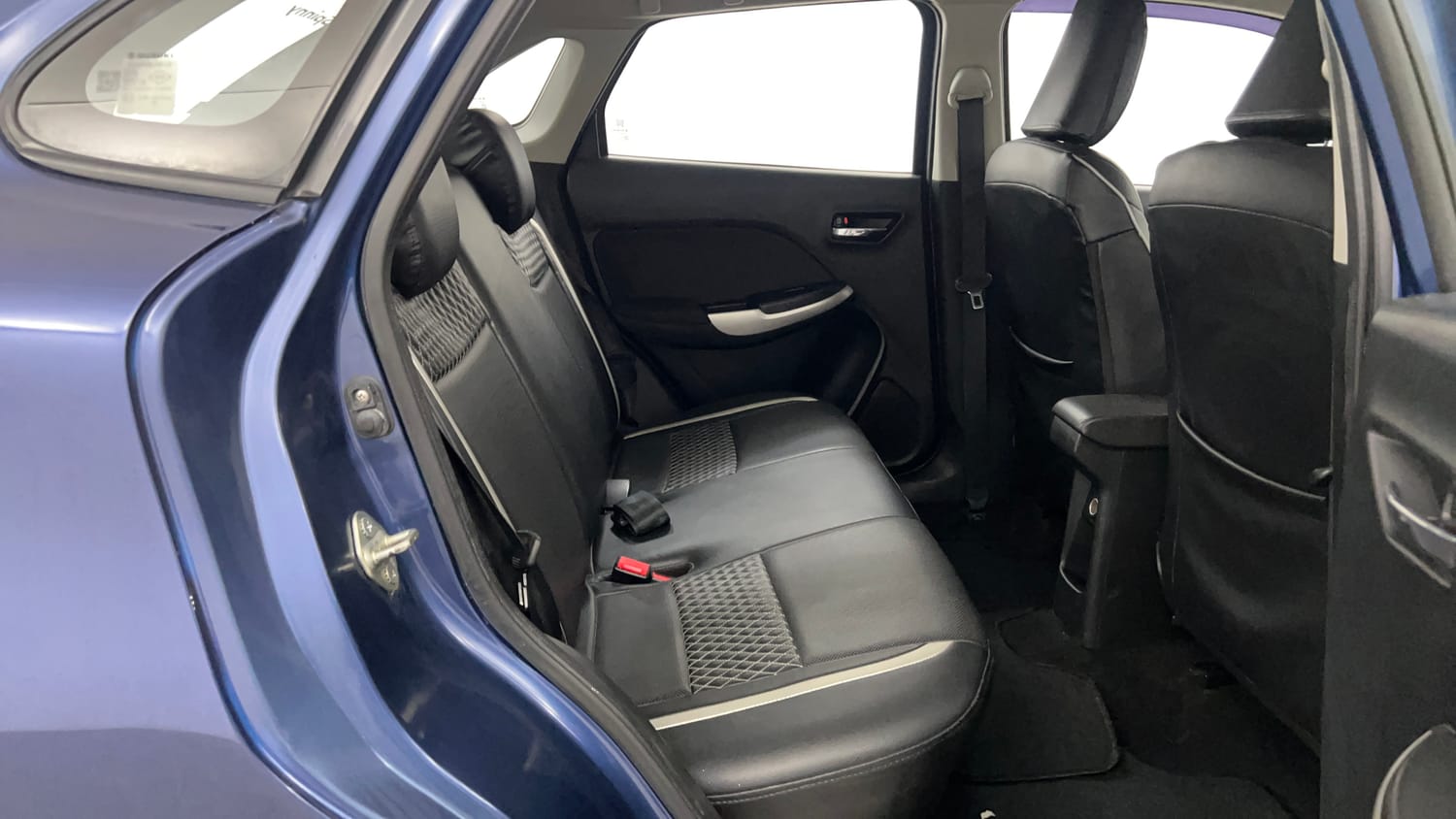 Used 2018 Maruti Suzuki Baleno Delta 1.2 Petrol Manual interior RIGHT SIDE REAR DOOR CABIN VIEW