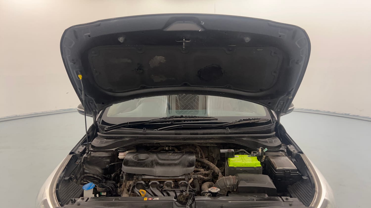 Used 2018 Hyundai Verna SX 1.6 VTVT Petrol Manual engine ENGINE & BONNET OPEN FRONT VIEW