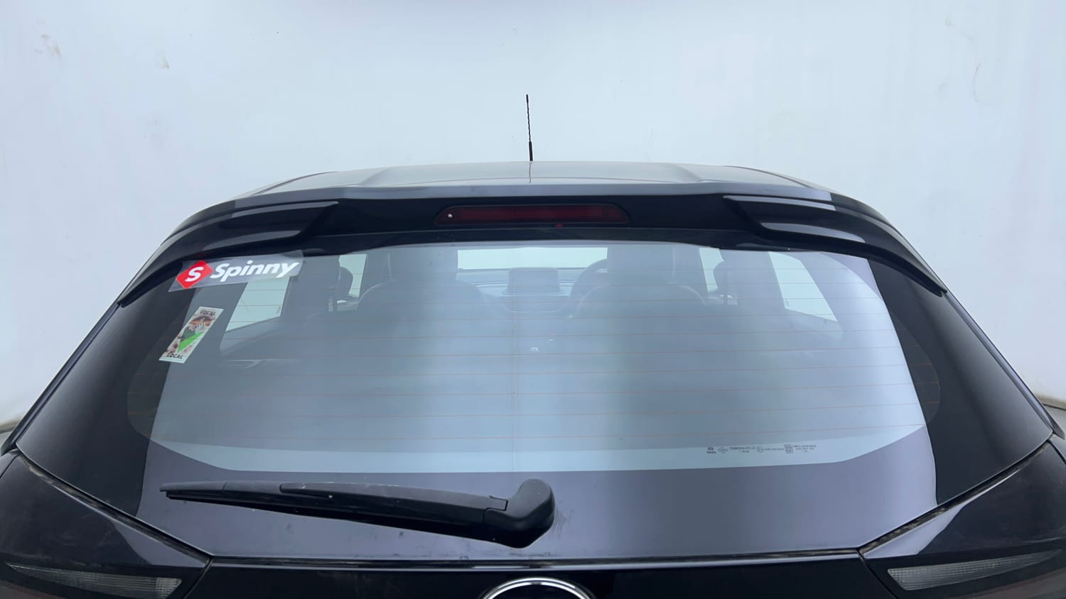 Used 2022 Tata Altroz XZ Plus Petrol Dark Edition Petrol Manual exterior BACK WINDSHIELD VIEW
