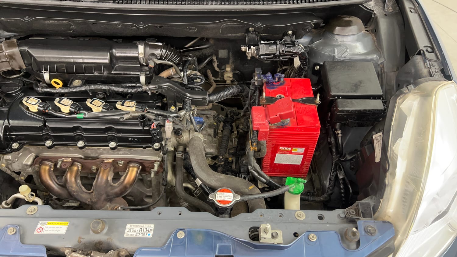 Used 2016 Maruti Suzuki Baleno Zeta 1.2 Petrol Manual engine ENGINE LEFT SIDE VIEW