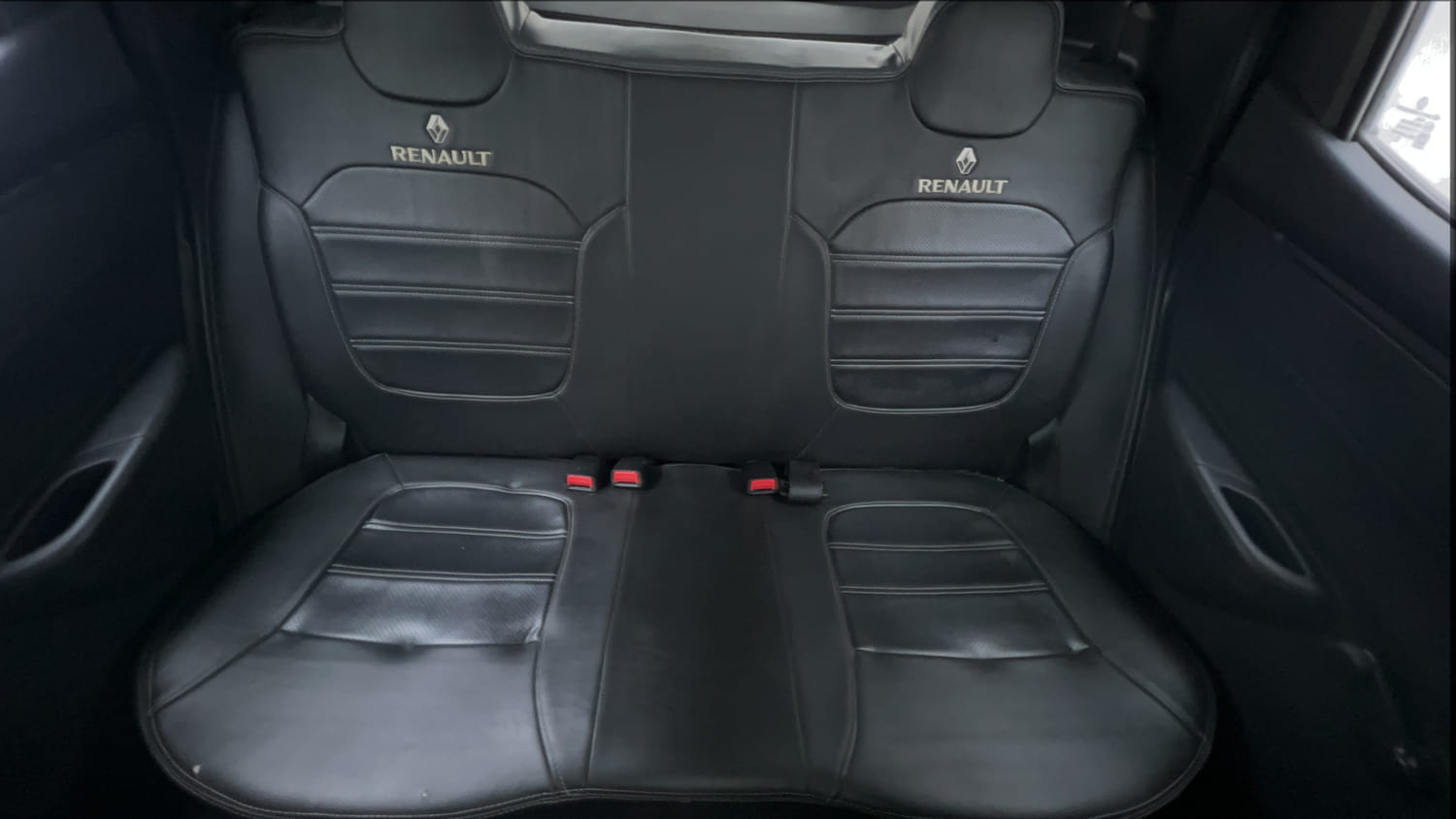 Used 2017 Renault Kwid 1.0 RXT Petrol Manual interior REAR SEAT CONDITION VIEW