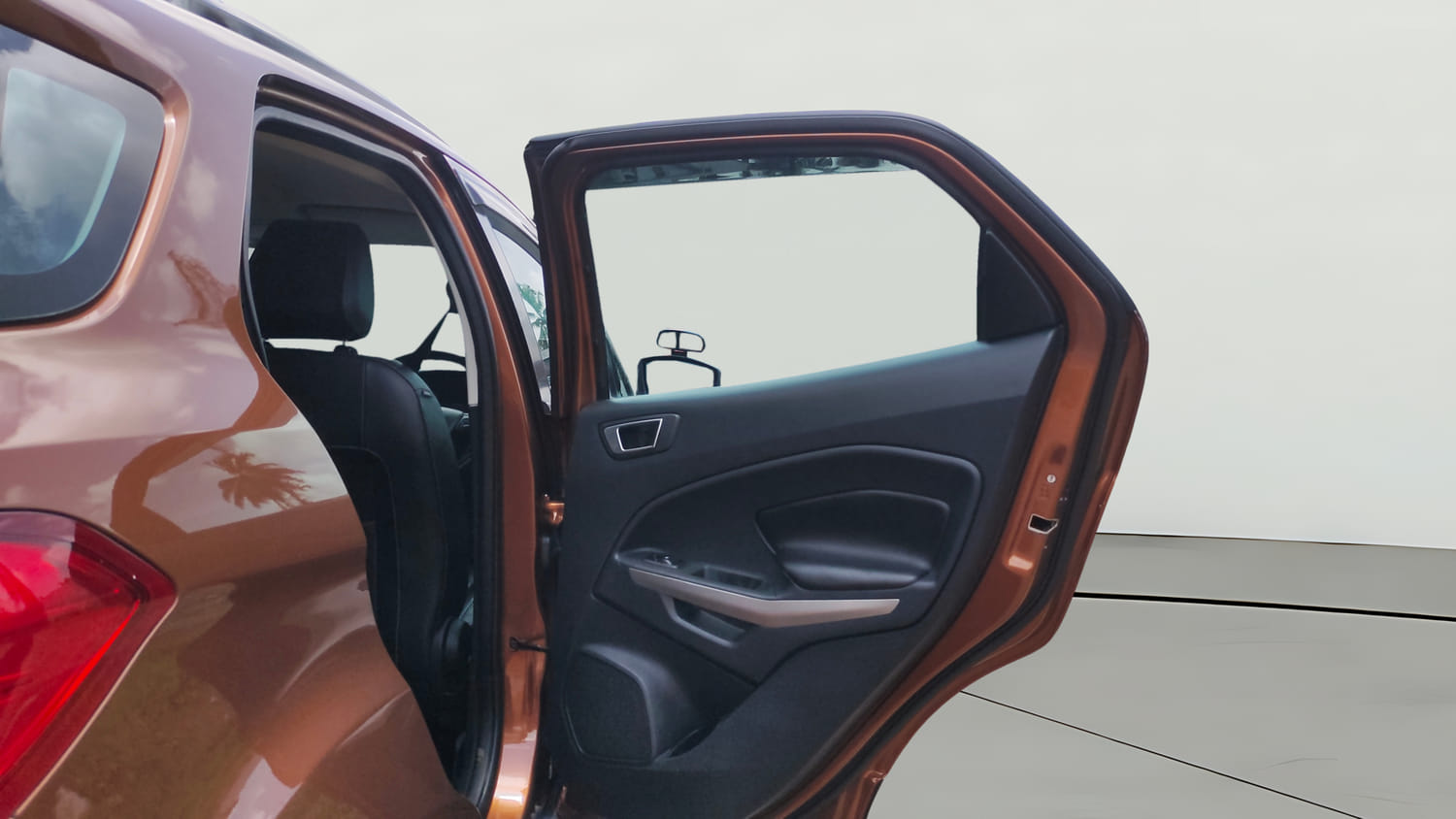 Used 2018 Ford EcoSport Titanium + 1.5L Ti-VCT AT Petrol Automatic interior RIGHT REAR DOOR OPEN VIEW