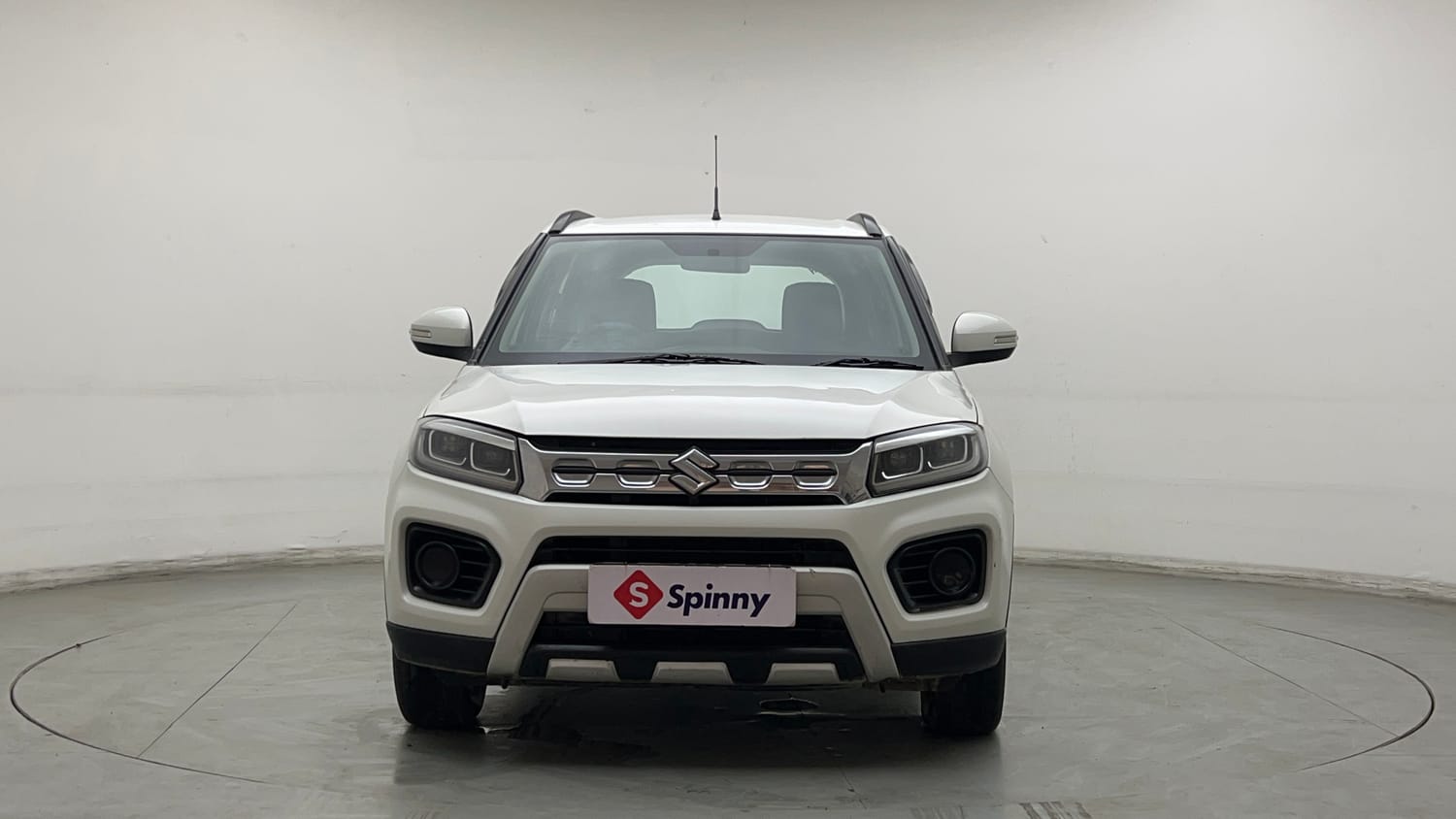 Used 2021 maruti-suzuki Vitara Brezza LXi Petrol Manual exterior FRONT VIEW