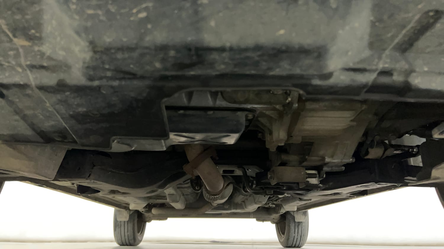 Used 2022 Tata Nexon XMA (S) Diesel Diesel Automatic extra FRONT LEFT UNDERBODY VIEW