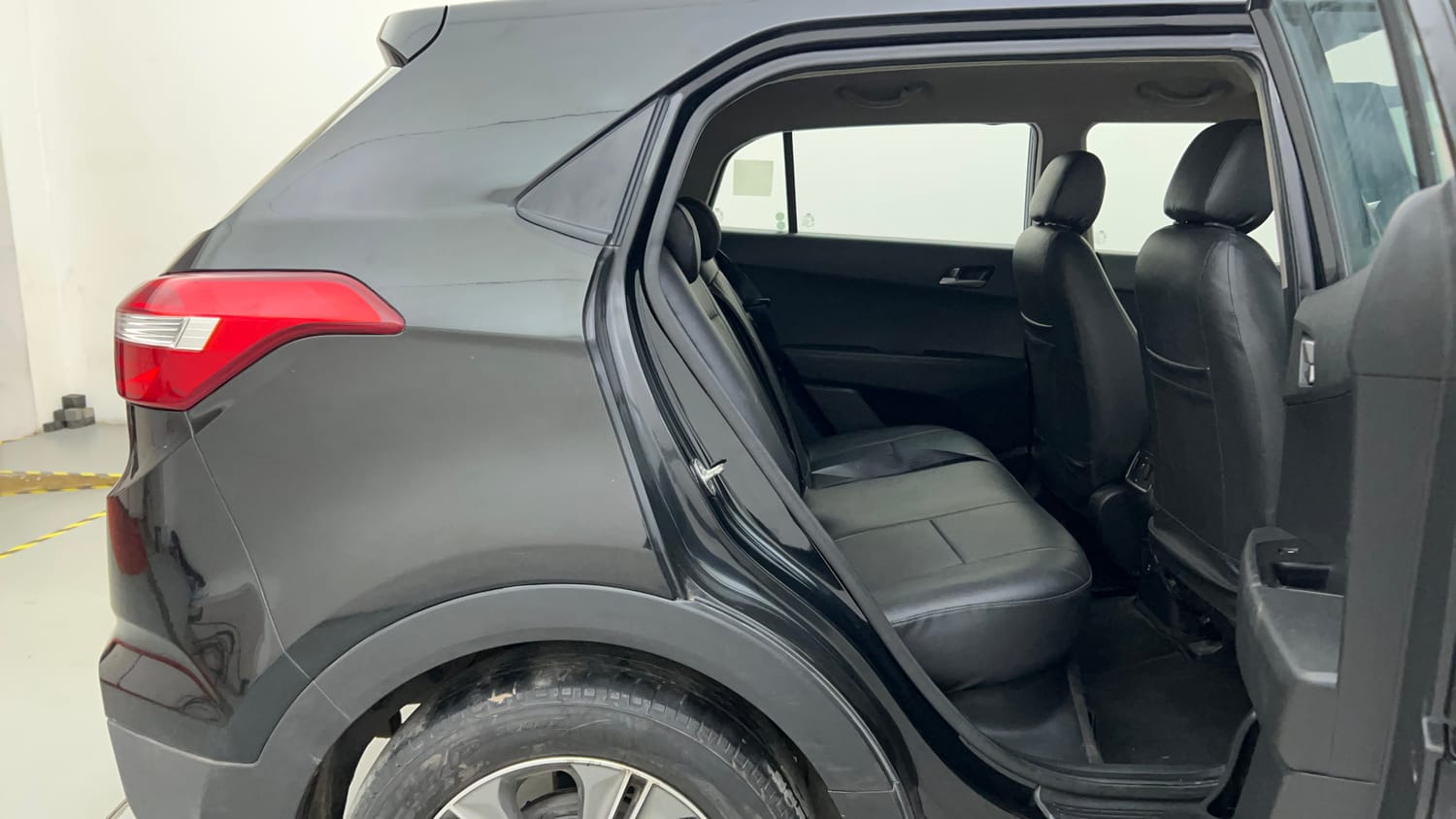Used 2017 Hyundai Creta 1.6 SX Plus AT Petrol Petrol Automatic interior RIGHT SIDE REAR DOOR CABIN VIEW