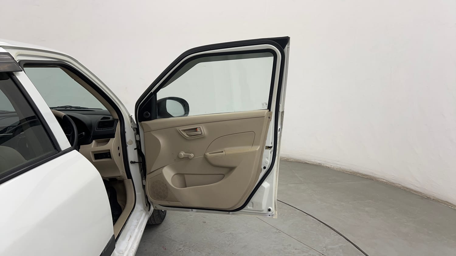 Used 2012 Maruti Suzuki Swift Dzire LXI Petrol Manual interior RIGHT FRONT DOOR OPEN VIEW