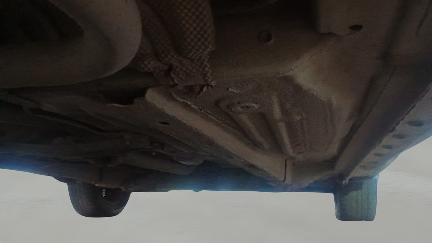 Used 2016 Ford Figo Aspire Trend 1.5 TDCi Diesel Manual extra REAR RIGHT UNDERBODY VIEW