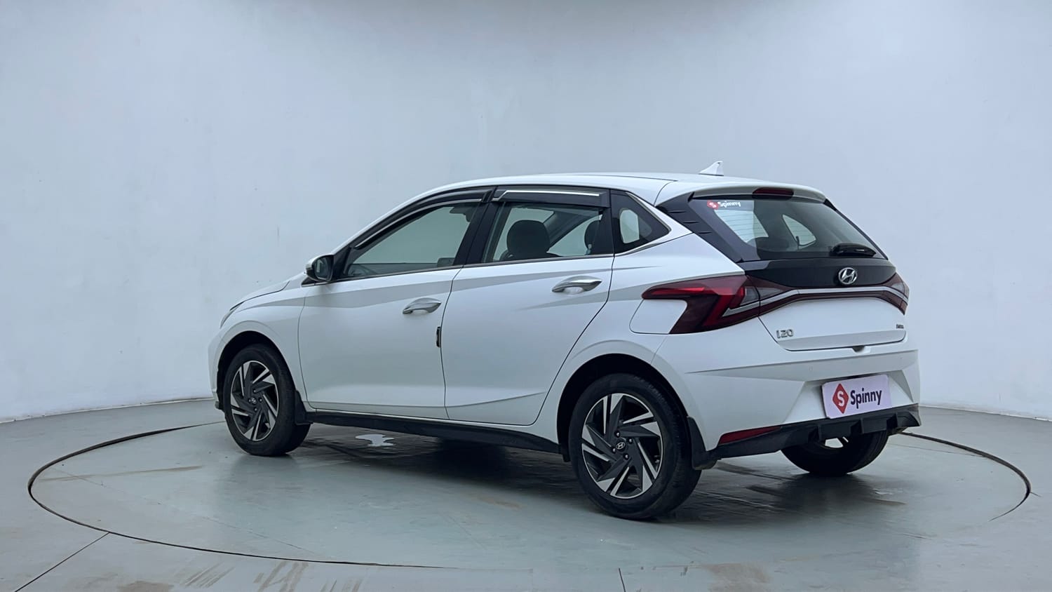 Used 2023 Hyundai New i20 Asta (O) 1.2 MT Petrol Manual exterior LEFT REAR CORNER VIEW