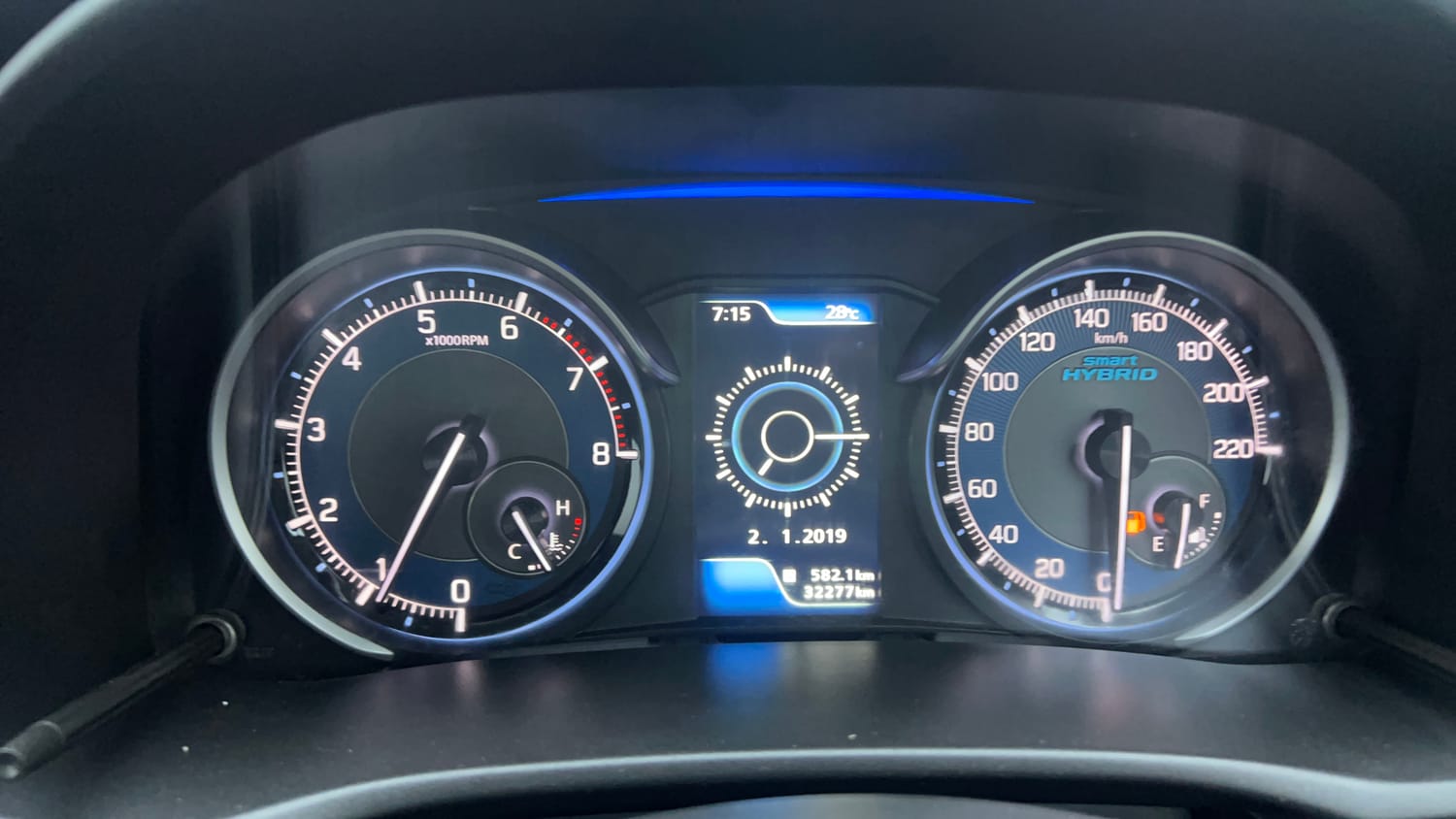 Used 2020 Maruti Suzuki XL6 Alpha MT Petrol Petrol Manual interior CLUSTERMETER VIEW
