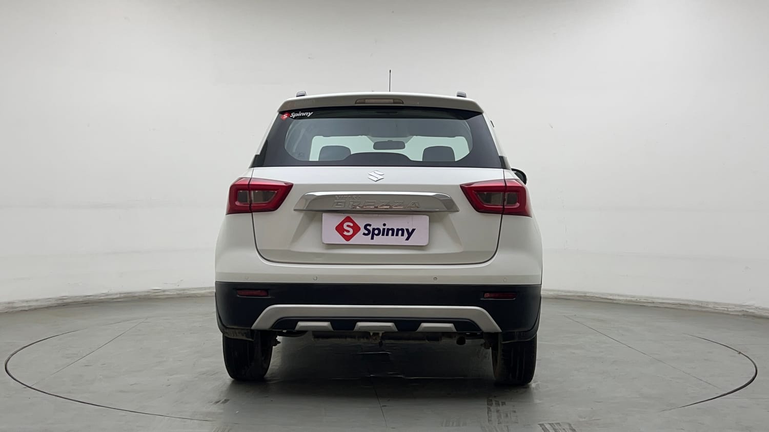 Used 2021 maruti-suzuki Vitara Brezza LXi Petrol Manual exterior BACK VIEW