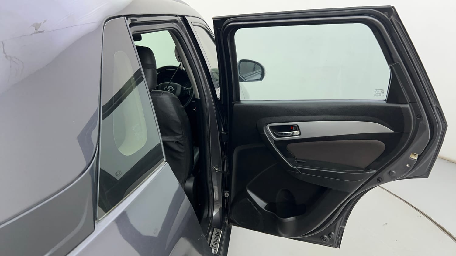 Used 2022 Toyota Urban Cruiser Premium Grade AT Petrol Automatic interior RIGHT REAR DOOR OPEN VIEW