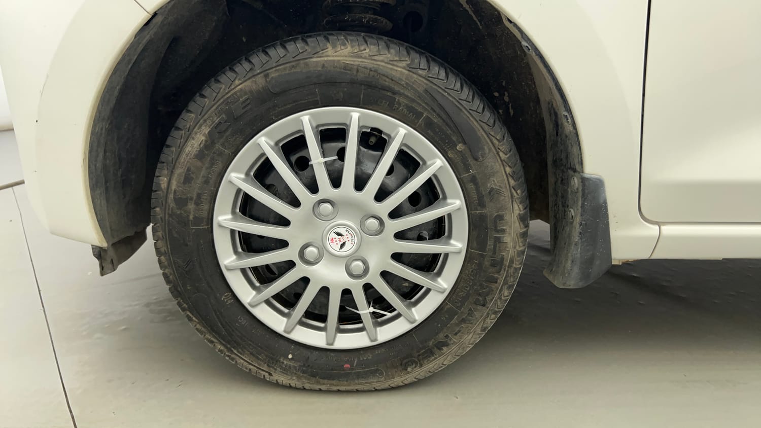 Used 2022 Maruti Suzuki Alto K10 VXi Plus Petrol Manual tyres LEFT FRONT TYRE RIM VIEW