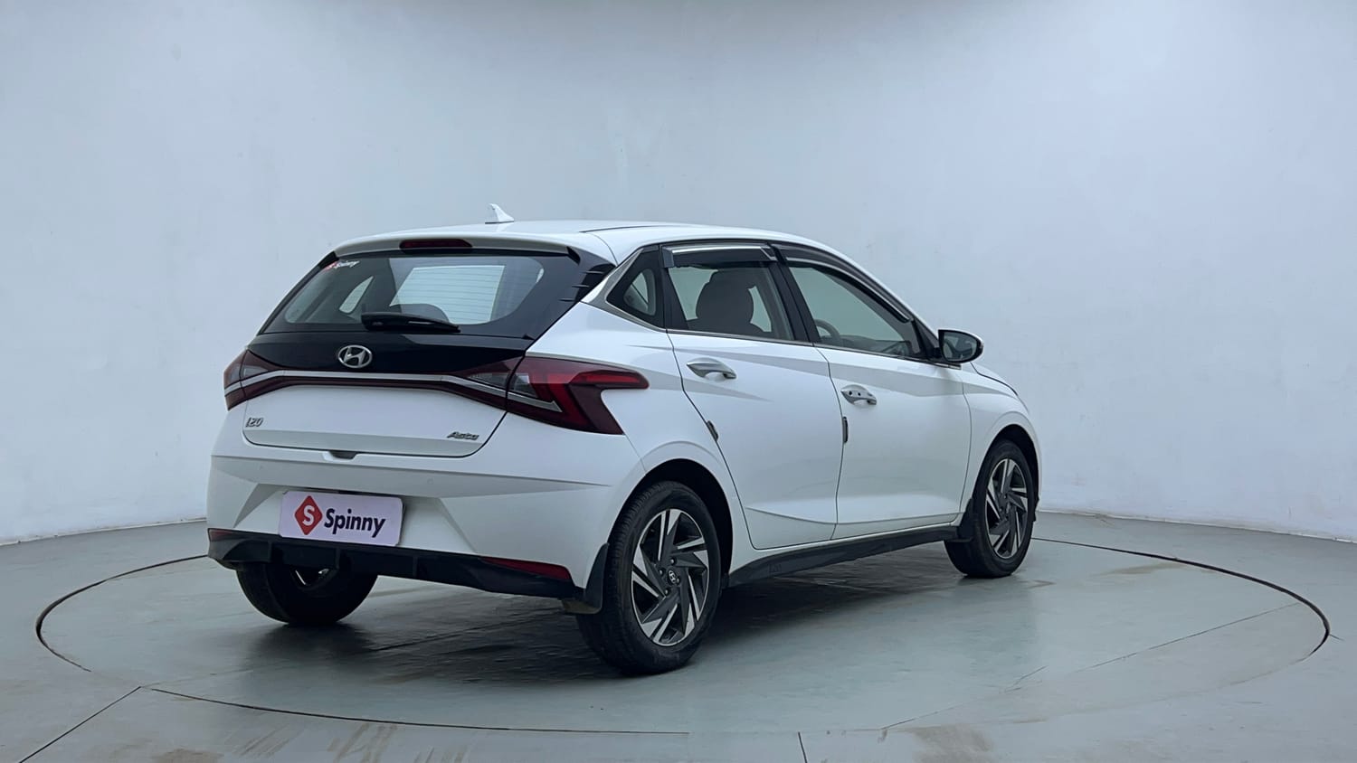 Used 2023 Hyundai New i20 Asta (O) 1.2 MT Petrol Manual exterior RIGHT REAR CORNER VIEW