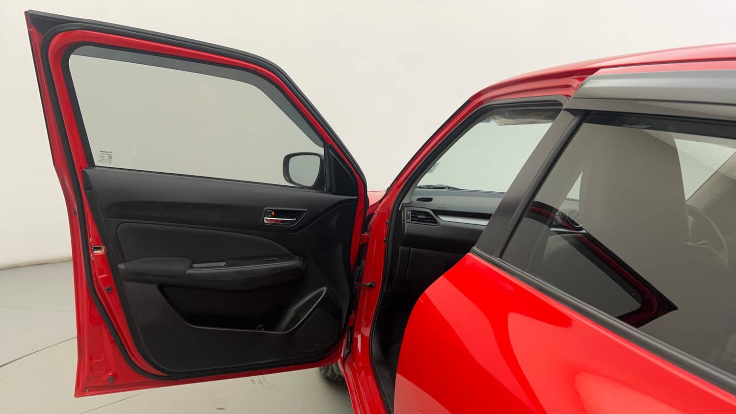 Used 2023 Maruti Suzuki Swift VXi Petrol Manual interior LEFT FRONT DOOR OPEN VIEW