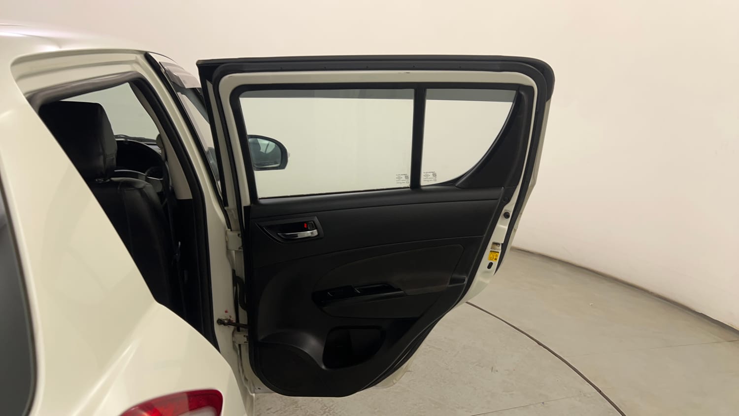 Used 2013 Maruti Suzuki Swift VXi Petrol Manual interior RIGHT REAR DOOR OPEN VIEW
