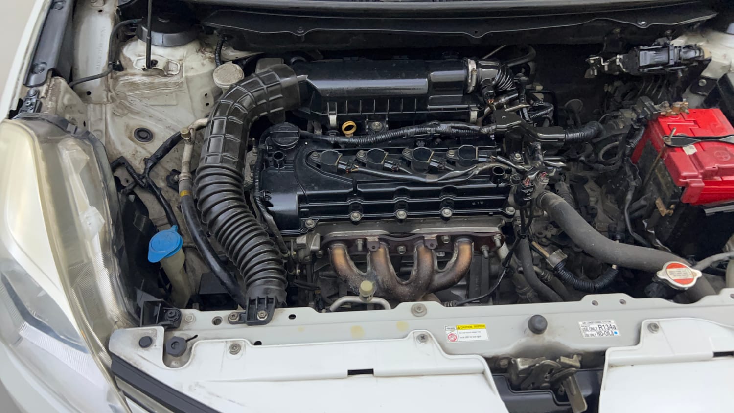 Used 2017 Maruti Suzuki Baleno Zeta 1.2 AT Petrol Automatic engine ENGINE RIGHT SIDE VIEW