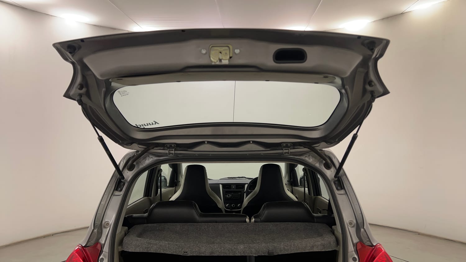 Used 2017 Maruti Suzuki Celerio VXi AMT Petrol Automatic interior DICKY DOOR OPEN VIEW