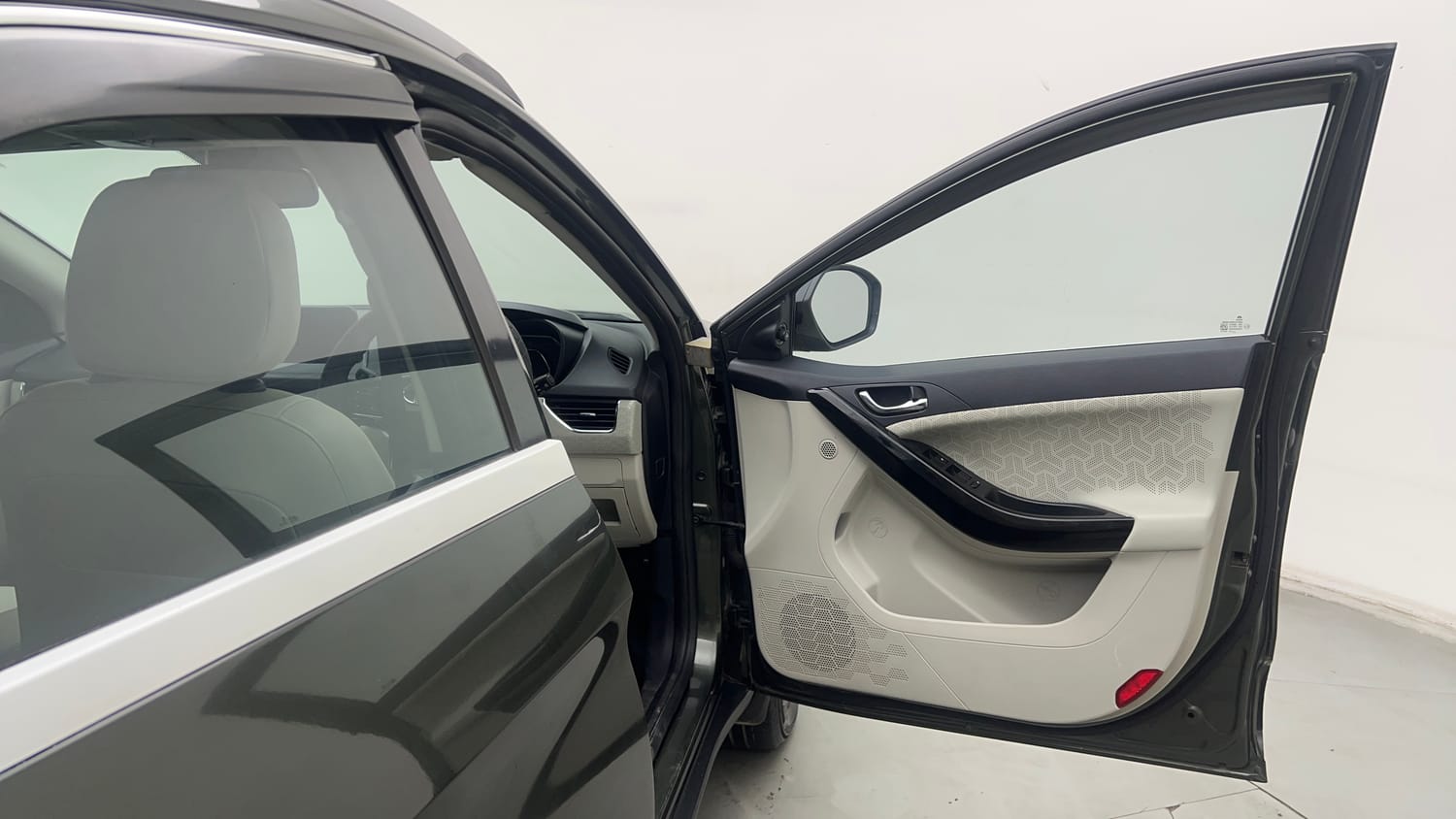 Used 2022 Tata Nexon XZA Plus (Premium) Diesel Diesel Automatic interior RIGHT FRONT DOOR OPEN VIEW
