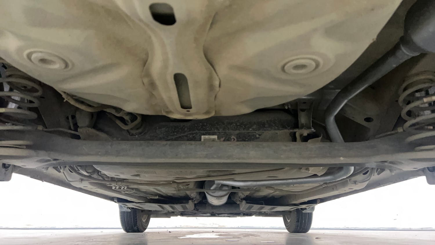 Used 2020 Maruti Suzuki Dzire ZXi Petrol Manual extra REAR UNDERBODY VIEW (TAKEN FROM REAR)
