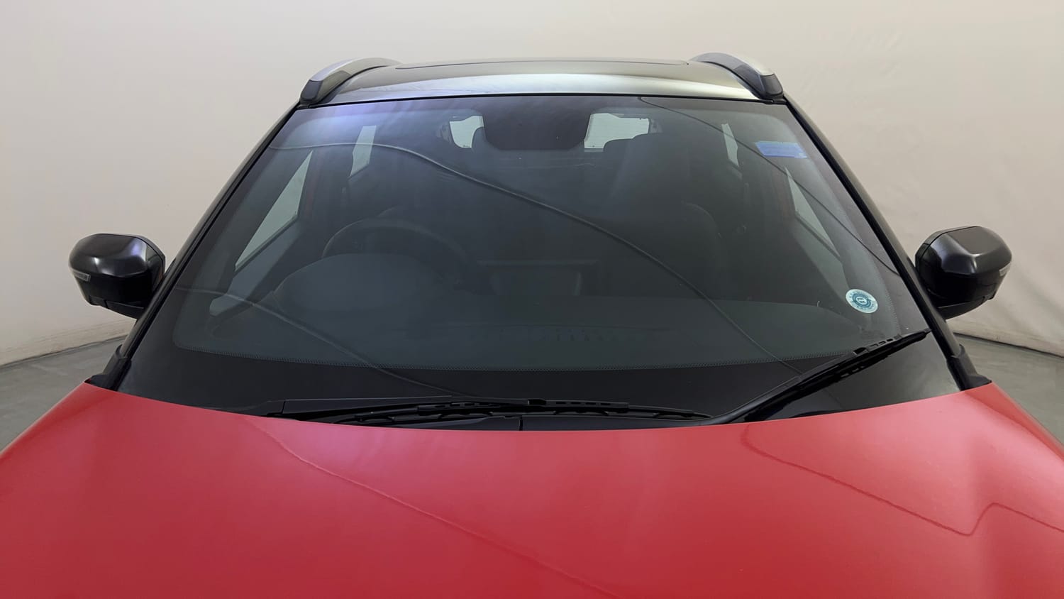 Used 2023 Tata Nexon Fearless Plus S 1.2 Revotron Petrol 7DCA DT Petrol Automatic exterior FRONT WINDSHIELD VIEW