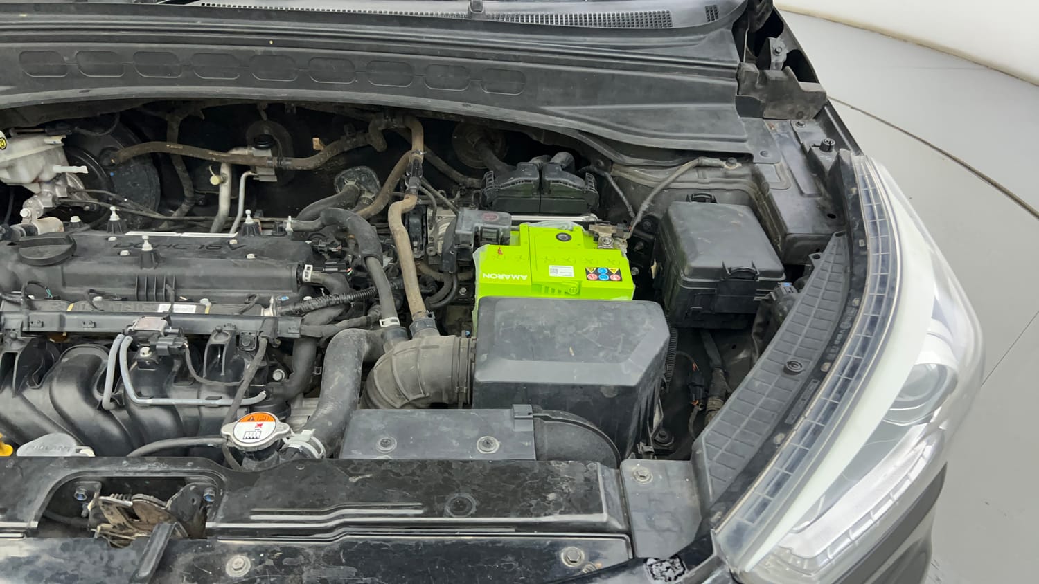 Used 2017 Hyundai Creta 1.6 SX Plus AT Petrol Petrol Automatic engine ENGINE LEFT SIDE VIEW