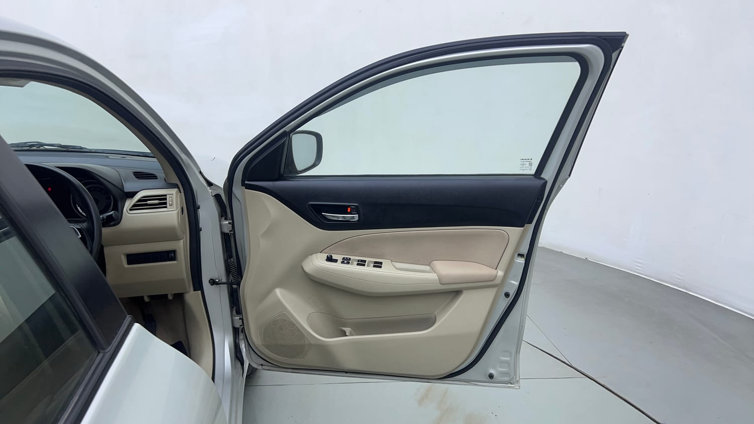 Used 2019 Maruti Suzuki Dzire VXi AMT Petrol Automatic interior RIGHT FRONT DOOR OPEN VIEW