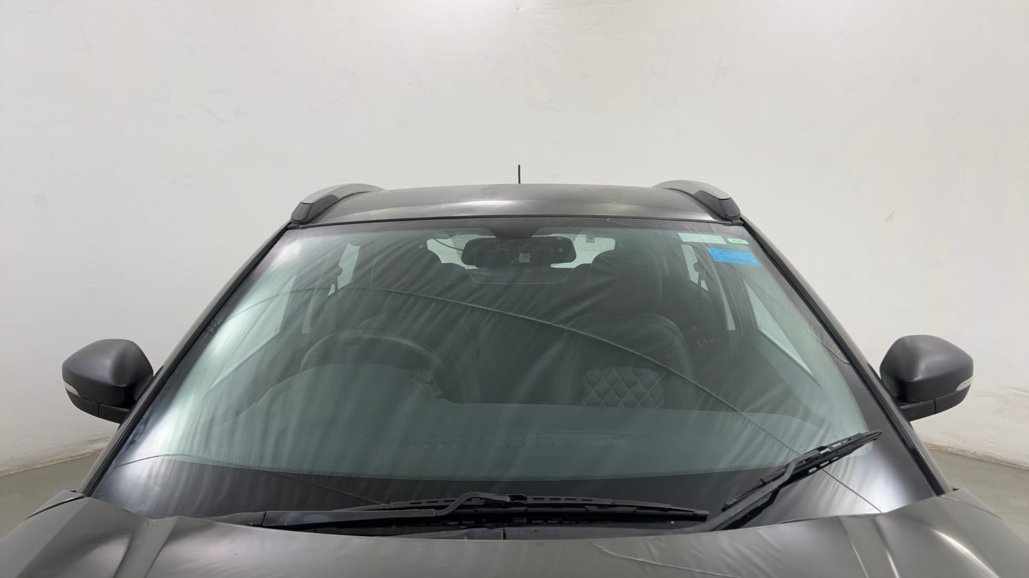 Used 2022 Tata Nexon XM Petrol Manual exterior FRONT WINDSHIELD VIEW
