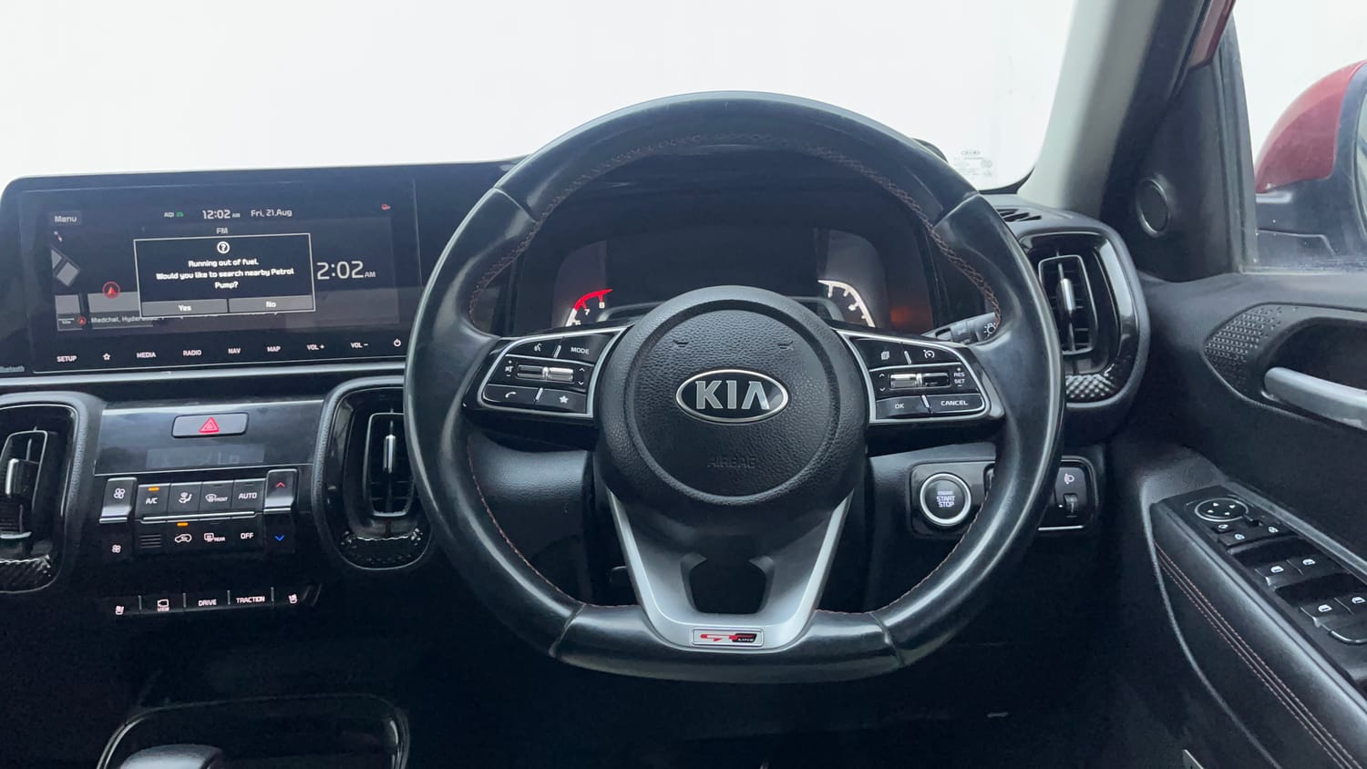 Used 2021 Kia Sonet GTX Plus 1.0 DCT Petrol Automatic interior STEERING VIEW