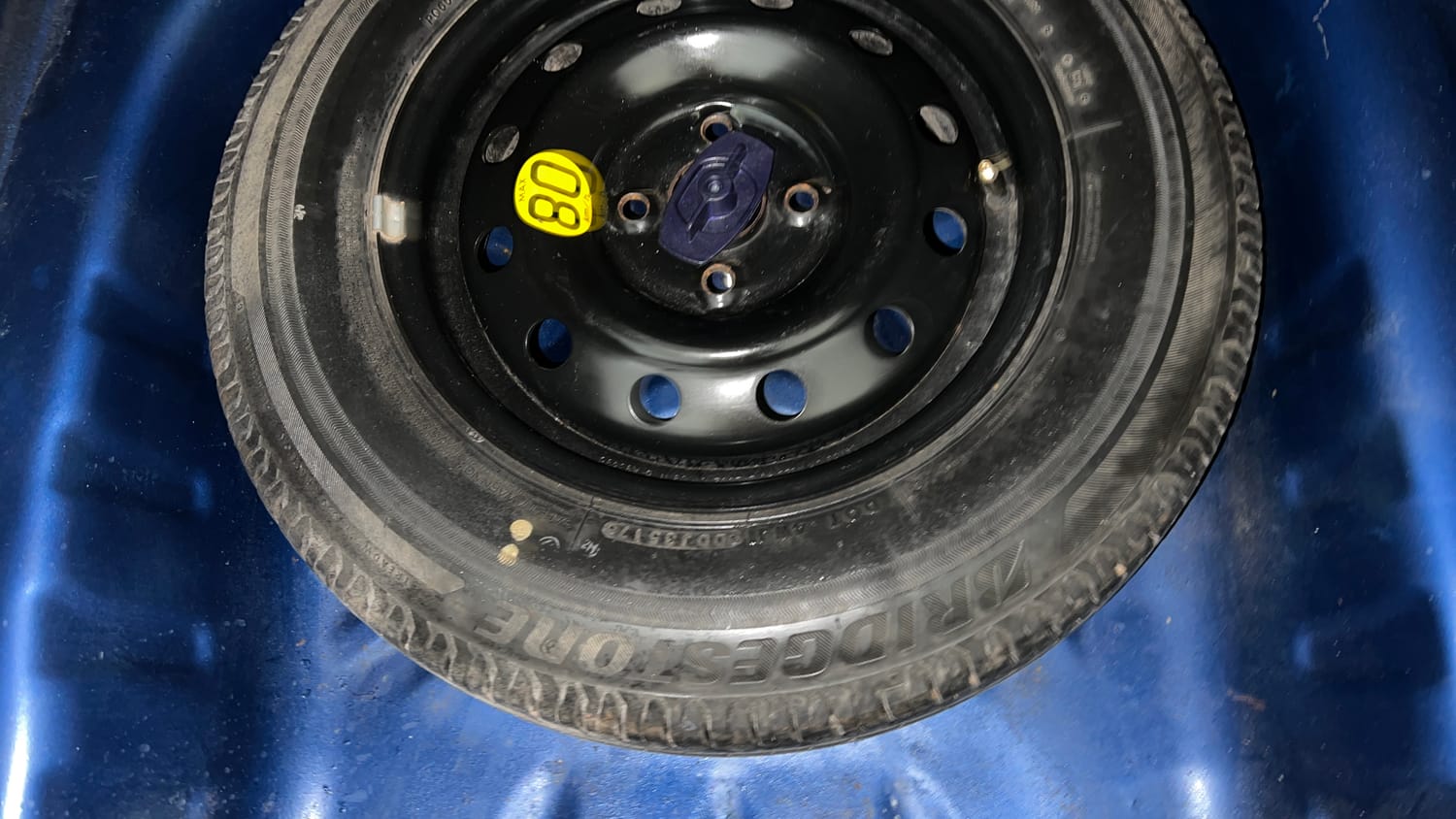 Used 2017 Maruti Suzuki Dzire ZXi Petrol Manual tyres SPARE TYRE VIEW