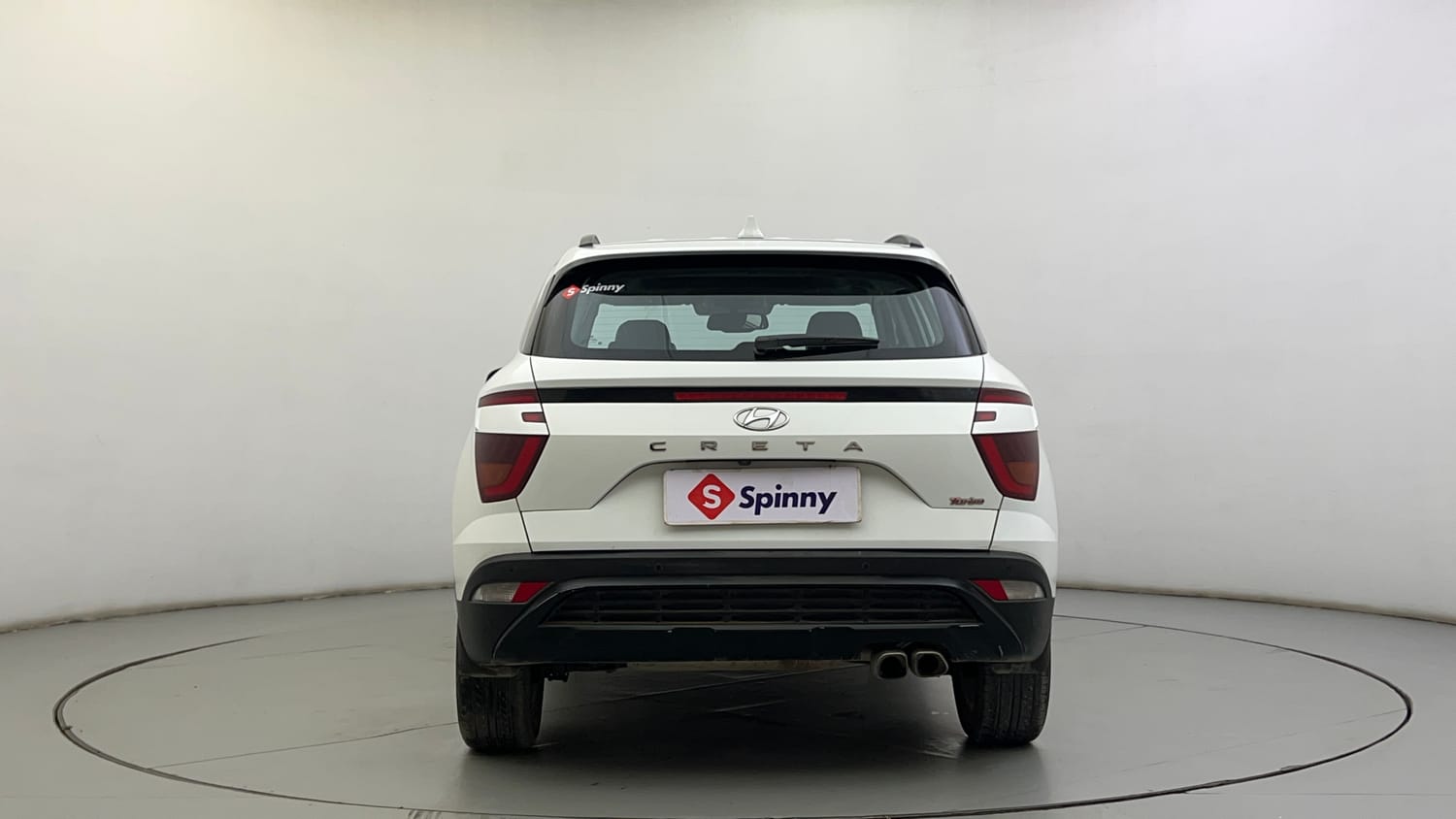 Used 2020 Hyundai Creta SX (O) 1.4 Turbo 7 DCT Petrol Automatic exterior BACK VIEW