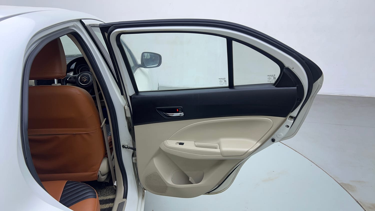 Used 2017 Maruti Suzuki Dzire VXi AMT Petrol Automatic interior RIGHT REAR DOOR OPEN VIEW