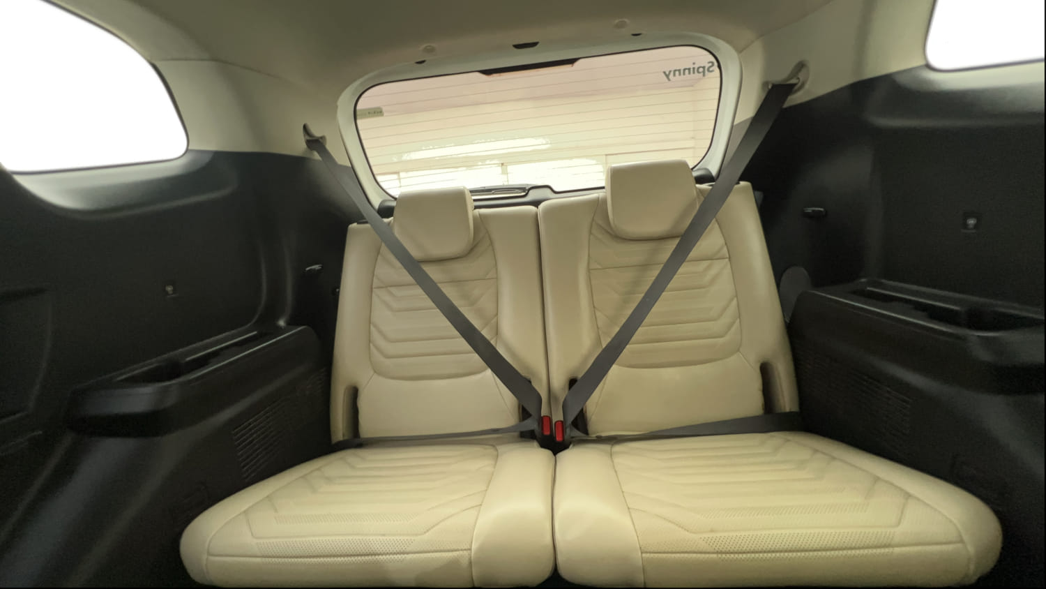 Used 2022 Kia Carens Luxury Plus 1.4 Petrol 7 STR Petrol Manual interior THIRD ROW SEAT